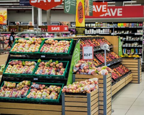 Ein Supermarkt