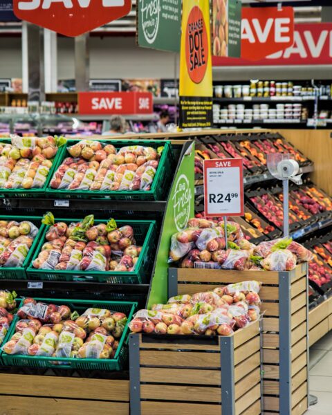 Ein Supermarkt