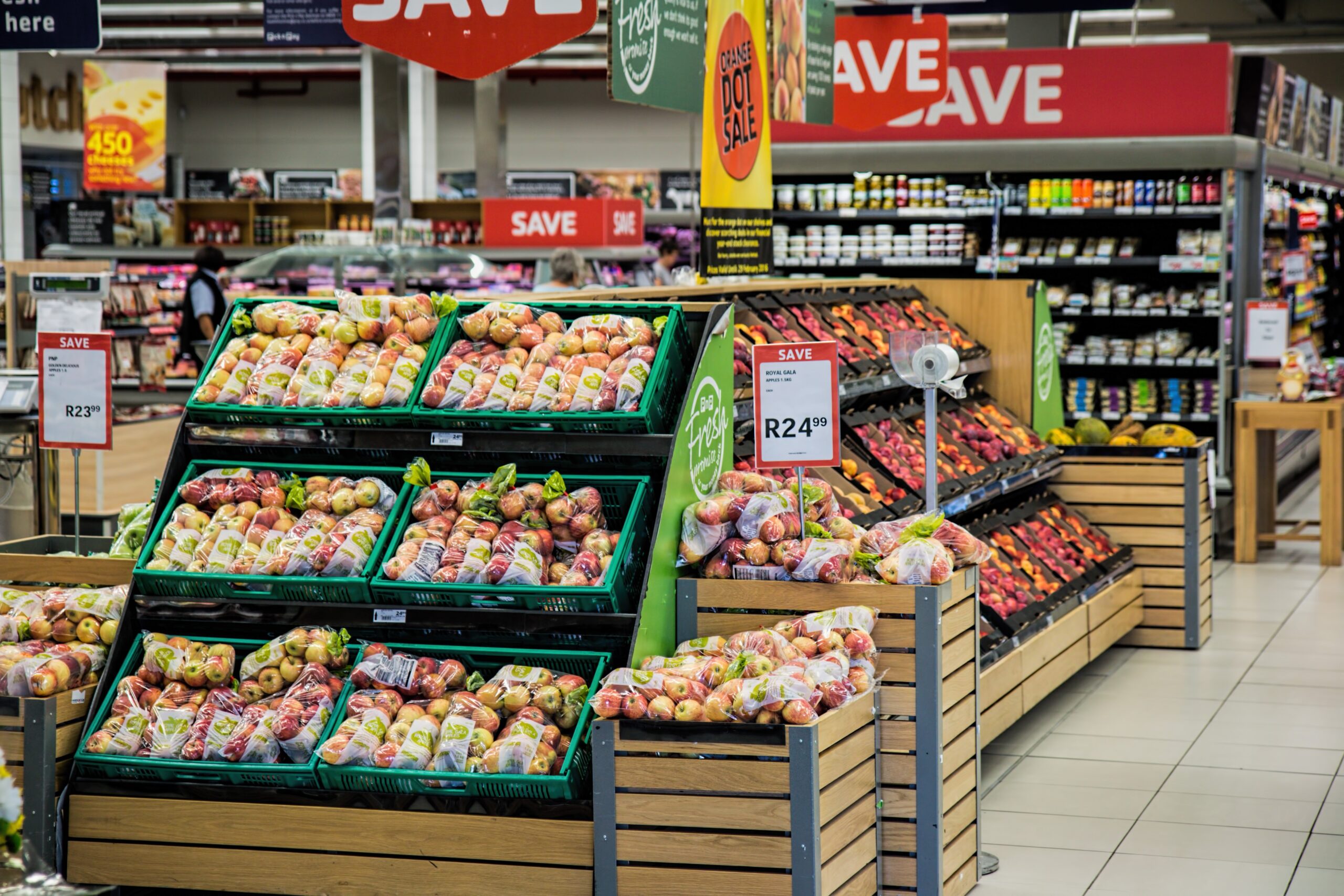 Ein Supermarkt